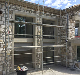 Rénovation façade en pierre